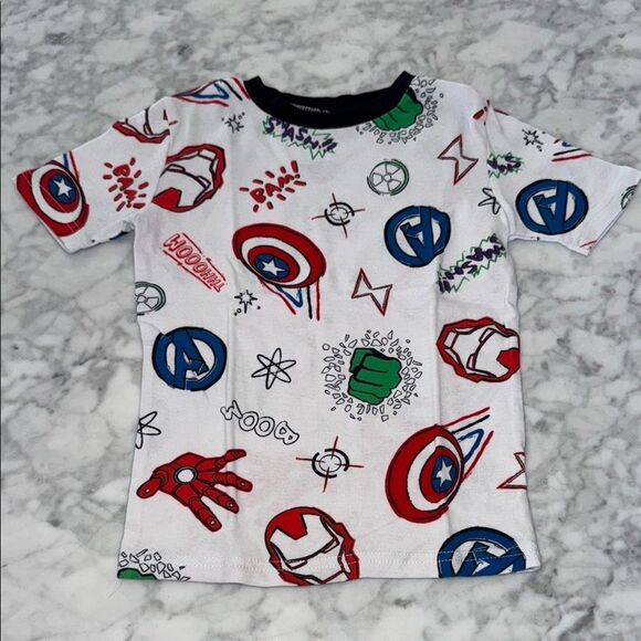 Marvel Baby Outfit with Red and Blue Accents - Picture 4 of 6